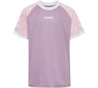 Hummel Stripe Short Sleeve T-shirt Rose 146-152 cm Enfants