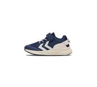 hummel Reach 250 Recycled Jr Baskets Unisexes pour Enfant, Bleu Nuit, 28 EU