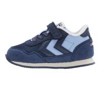 Hummel Reflex Multi - Baskets bébé garçon bleu, lacets, tige textile, semelle EVA/caoutchouc 20