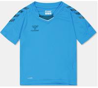 hummel UNI_Enfants Hmlcore Xk Poly Jersey S/S Enfants T-Shirt, Bleu Danube, 152 EU