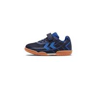 hummel Root Elite II Jr Vc Chaussures de Handball Unisexe pour Enfant, Robe Bleue., 28 EU