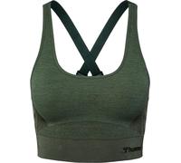 Hummel Seamless Medium Support Low Impact Sports Bra Vert 8 (XS) Female