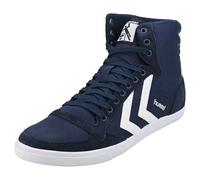 Hummel Slimmer Stadil High Homme Baskets Décontracté Marine Blanche - 43