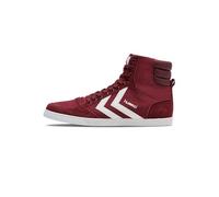 hummel Mixte Slimmer Stadil High Sneakers Hautes, Rouge (Cabernet), 36 EU