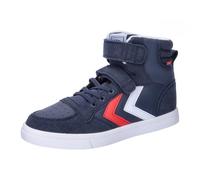 Baskets cuir enfant Hummel Slimmer Stadil High Bleu 30