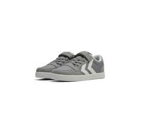 hummel Slimmer Stadil Leather Low JR Baskets en Alliage Taille 30 EU, Gris, 30 EU