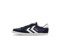 Hummel - Slimmer Stadil Low - Baskets - Mixte adulte - Bleu (Dress Blue/white Kh) - 48 EU