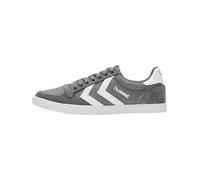 Hummel - Slimmer Stadil Low - Baskets - Mixte adulte - Gris (Castle Rock/white Kh) - 41 EU