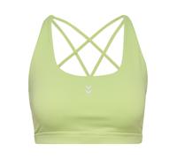 Hummel Soutien-gorge de sport 'Hiit Impact' gris / vert pastel, Taille XS