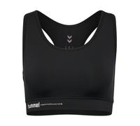 Hummel Soutien-gorge de sport 'Pulse' noir / blanc, Taille L