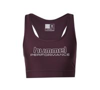 Hummel Soutien-gorge de sport 'TE FUNDAMENTAL' beige / mûre, Taille M