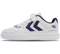 hummel St. Power Play JR Basket, White/Blue, 28 EU