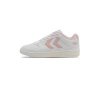hummel St. Power Play WMNS LZD Baskets pour Femme Blanc Brillant/Rose Chintz Taille 40 EU, Rose Chintz Blanc Brillant, 40 EU