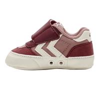 Hummel Stadil Crib - Baskets basses bébé rose, Scratch VELCRO, textile, semelle plate 19