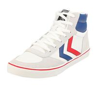 Hummel Stadil High Ogc 3.0 Homme Baskets Decontractee Blanc Bleu Rouge - 45