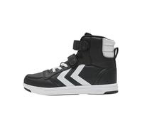 hummel Stadil Light Quick High Jr Baskets Unisexes pour Enfant, Black White 214 527 2114, 28 EU