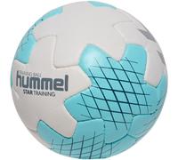 Hummel Chaussures d'entraînement hmlSTAR Training HB Blanc cassé/Bleu clair/Rouge Taille 3