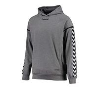 hummel Sweat à Capuche Auth. Charge Poly pour Enfant Unisexe 8-9 Ans Gris foncé mélangé