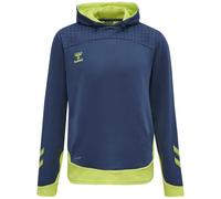 Hummel – Sweat à capuche Lead Poly Bleu L Homme