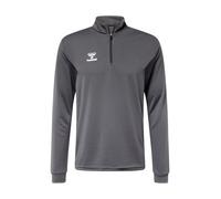 Hummel Sweat de sport 'Authentic' gris argenté / blanc, Taille XXXL