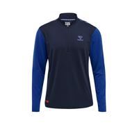 Hummel Sweat de sport bleu roi / bleu foncé / rouge, Taille M