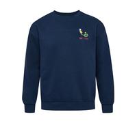 Hummel Sweat-shirt bleu marine / jaune clair / vert clair / rouge sang, Taille XL