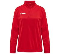 hummel Sweat-Shirt Core Poly Demi-Zip pour Femme L Rouge véritable.