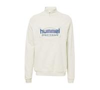 Hummel Sweat-shirt 'Ron' beige / bleu marine, Taille S