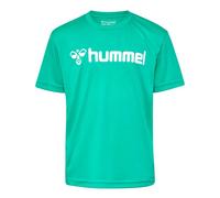Hummel Logo T-Shirt Jr 140 Turquoise