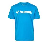 Hummel Logo T-Shirt Jr Bleu Clair 140