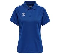Hummel Core Xk Functional Short Sleeve Polo Bleu L Femme