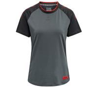 Hummel T-shirt fonctionnel graphite / rouge / noir, Taille M