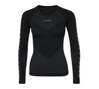 Hummel T-shirt fonctionnel gris basalte / noir, Taille M-L