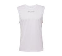 Hummel T-Shirt fonctionnel gris / blanc, Taille XXL