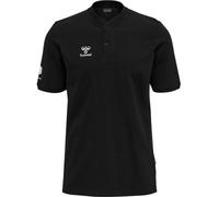 Hummel Move Grid Short Sleeve Polo Noir L Homme