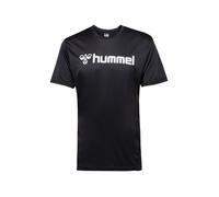 Hummel T-Shirt fonctionnel noir / blanc, Taille XL