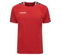 Hummel T-Shirt fonctionnel rouge feu / noir / blanc, Taille S