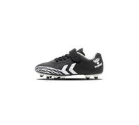 hummel Top Star F.G. J.R. Chaussures de Football, Noir Blanc, 27 EU