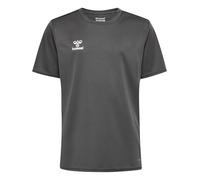 hummel UNI_Kids Hmlessential T-Shirt en Jersey S/S pour Enfants, Gris Acier, 104