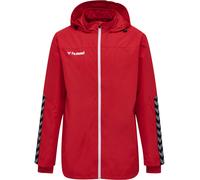 Hummel Veste de sport 'Authentic' gris / rouge / noir / blanc, Taille L