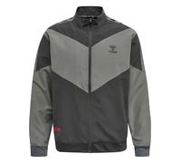 Hummel Veste de sport gris / graphite / rouge, Taille M