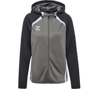 Hummel Veste de survêtement 'LEAD 2.0' gris / noir / blanc, Taille S