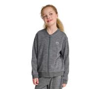 Sweatshirt zippé enfant Hummel Bee Gris 11 ans