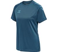 hummel XK Core Poly T-Shirt de Sport à Manches Courtes pour Femme, pour la Gym, Le Fitness et Le Quotidien, Respirant, séchage Rapide, Coupe Normale et col Rond, en Polyester Robuste