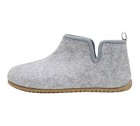 Hummel Zap Slipper Jr - Pantoufles enfant gris, laine et semelle antidérapante 28