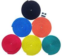 Hummelt Ensemble de cordes polyvalentes - 6 pièces, 8 mm - 2,5 m par corde de différentes couleurs