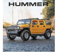 Hummer H22 Maisto 1:18 Hummer H2 Simulation statique Moulage sous pression Modèle de voiture en alliage Jouet Collection Cadeau
