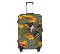 Humming Bird Housses de bagage de voyage - Housses élastiques pour valises de protection pour bagages de 45 à 32 cm, Noir, CH