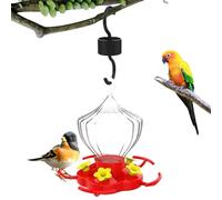 Hummingbird Distributeur de, à raccord Floral, avec Large Bouche de 40 g, avec Base Amovible, réservoir Transparent Durable et Plusieurs arrêts d'alimentation pour Un Entretien Facile et géni
