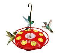 Hummingbird Feeder - Avec protection intégrée pour les fourmis - À l'exception des oiseaux mangeoires pour oiseaux, plusieurs ports alimentaires, suspension et fuite pour le PA